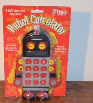Calculadora Robot 8 dígitos Hog Wild