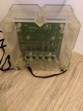 Despertador Proyector Luz Azul