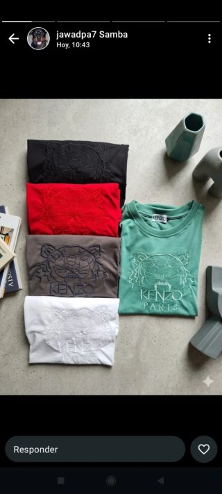 Camisetas Kenzo Hombre Tallas S-XL