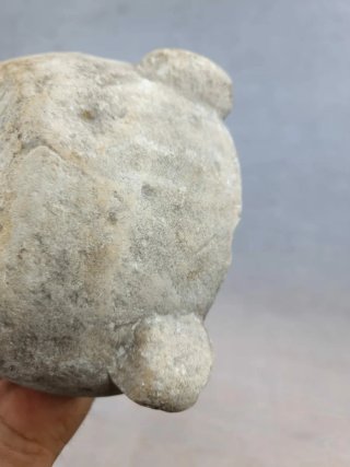 Mortero Antiguo de Piedra Talla | Alta Decoració