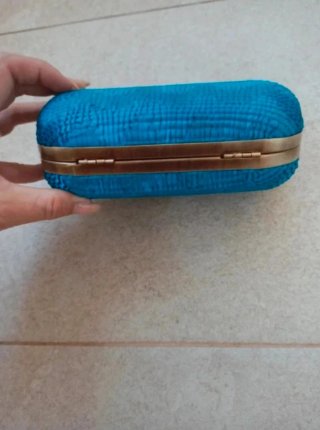 Bolso de mano azul sin estrenar