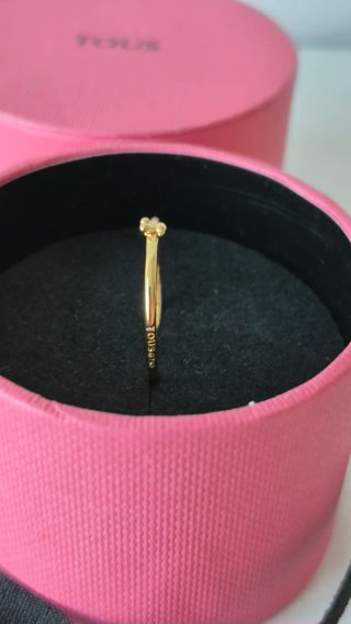 Anillo Tous Baño Oro