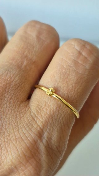 Anillo Tous Baño Oro