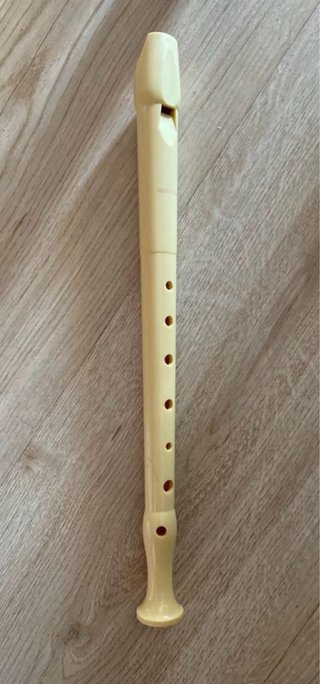 Flauta Escolar Hohner Color Marfil
