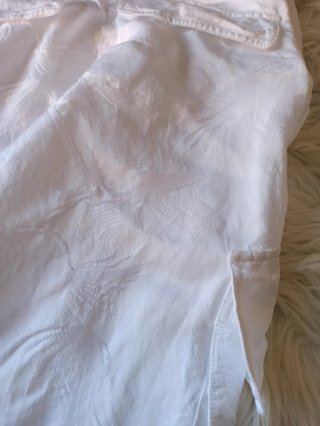 Pantalón Palazzo COS Blanco Tejido