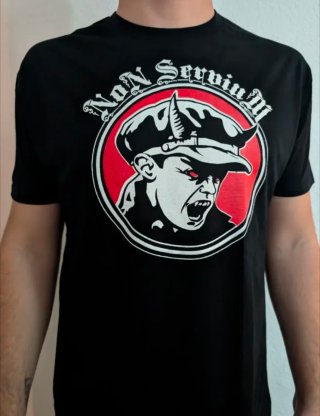 CAMISETA NEGRA - NON SERVIUM - TALLA XL y más...