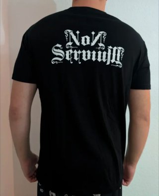CAMISETA NEGRA - NON SERVIUM - TALLA XL y más...