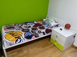 URGE - Cama juvenil con mesita/cajonera