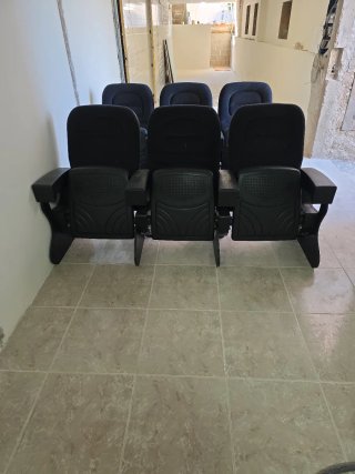 Butacas / Sillas de Cine Negras
