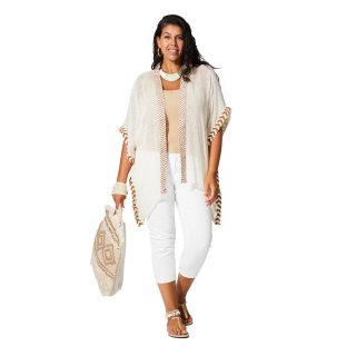 Kimono Brisa del Sur Crema Talla Única