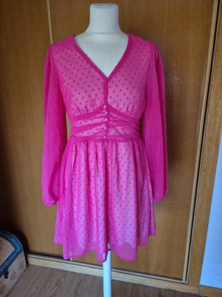 Vestido Rosa Fiesta - M