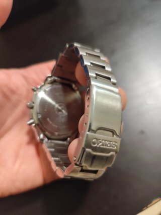 Reloj Seiko Chronograph 100M Azul