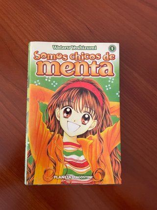 Libro manga somos chicos de menta num 1