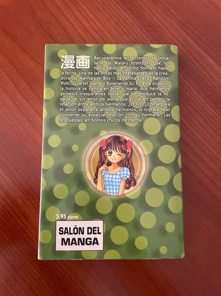 Libro manga somos chicos de menta num 1