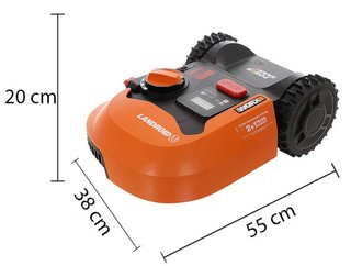 Robot cortacésped Worx Landroid WR142E M700