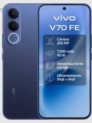 Vivo V70 FE Blu 512GB Nuovo