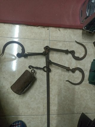 Balanza romana antigua