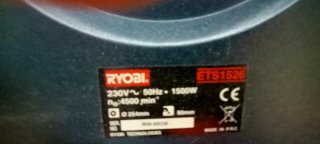 Sierra de mesa Ryobi ETS1526