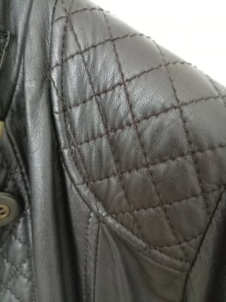 Chaqueta Zara Piel Marrón Mujer