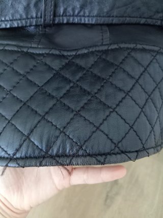Chaqueta Zara Piel Marrón Mujer