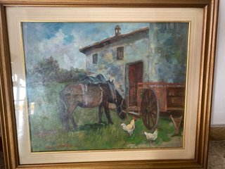 Quadro Carlo Giammerini 1950