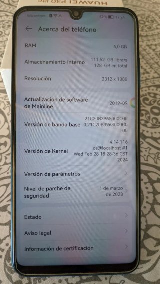 Huawei P30 Lite Azul/Morado