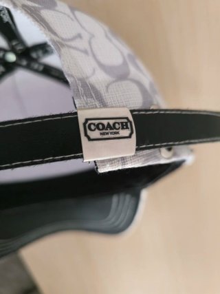 Gorra Coach Blanca