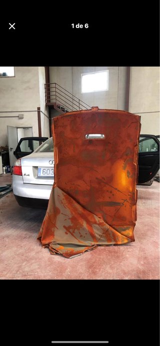 Techo de coche caído