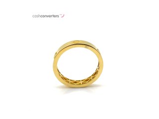 sortija oro 18k con piedra con circonita