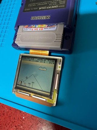 Cover Game Boy Color + Schermo
