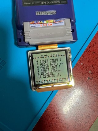 Cover Game Boy Color + Schermo