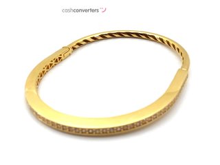 pulsera oro 18k con piedra con circonita