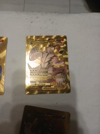 Cartas Pokémon Doradas Ash Pikachu Charizard