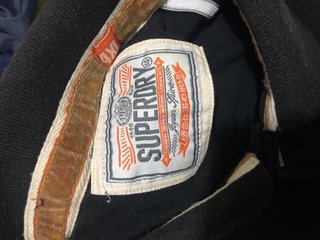 Polo Negro Superdry Original
