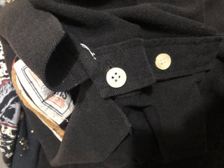 Polo Negro Superdry Original