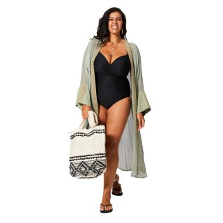 Kimono Largo Costa Esmeralda Verde