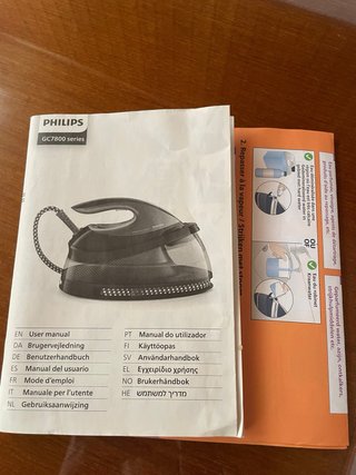Centro de planchado Philips.  Se a usado una vez
