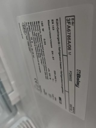 Frigorífico Balay Americano Inox NoFrost AAA