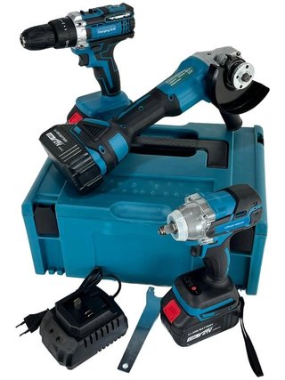 Kit Herramientas Batería 3 en 1, NUEVO