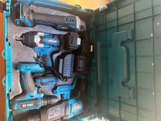 Kit Herramientas 4 en 1 Batería 98V Maletín