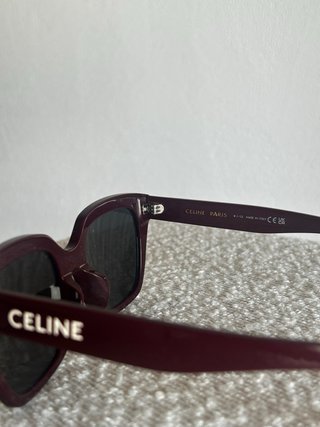 Occhiali da sole Celine viola scuro