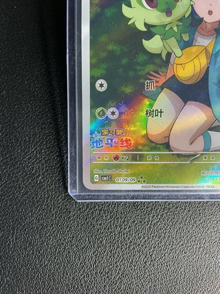 Carta Pokémon Sprigatito & Liko - Cinese Semplific