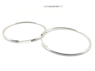 argollas plata 925mm