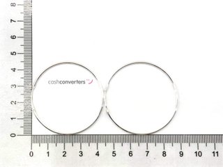 argollas plata 925mm