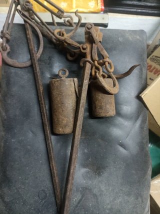 Balanza romana antigua