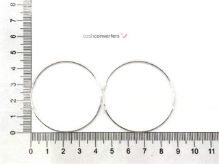 argollas plata 925mm