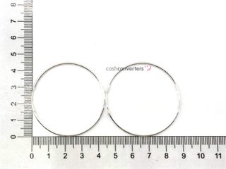 argollas plata 925mm