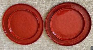 Platos, sobreplatos y manteles Zara Home rojos