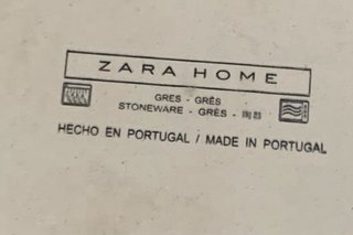 Platos, sobreplatos y manteles Zara Home rojos