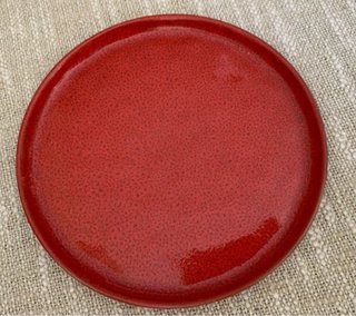Platos, sobreplatos y manteles Zara Home rojos